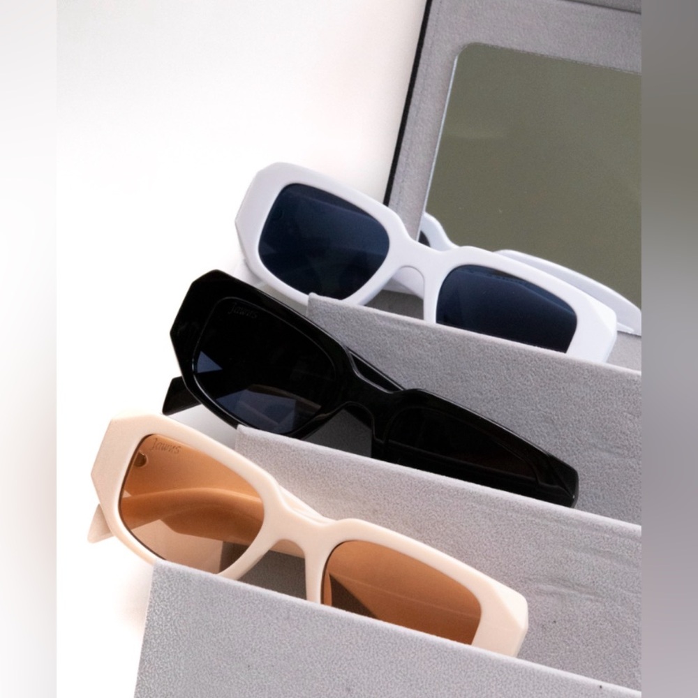 Tinted Jawns Signature 3-Pack Sunglasses Set w/ Mirrored Case NWT
